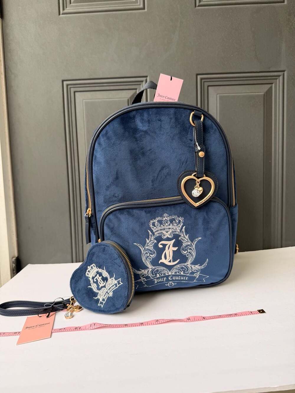Juicy Couture Need More Juicy Backpack Regal Blue